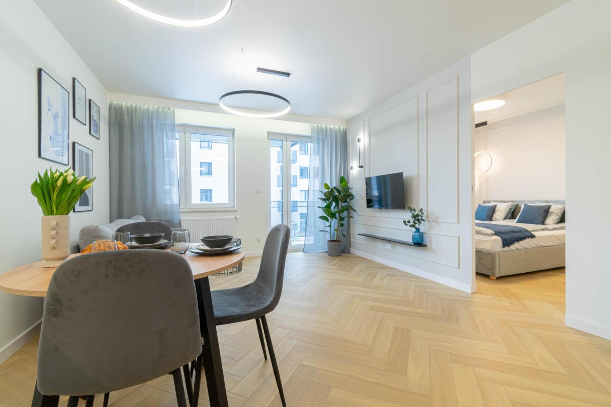 קטוביץ Blue Apartment Ceglana - Free Parking - Self Check-In מראה חיצוני תמונה